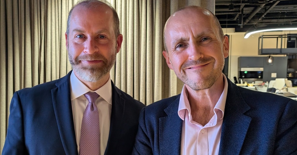 Jonathan Reynolds MP & James Batchelor MBE