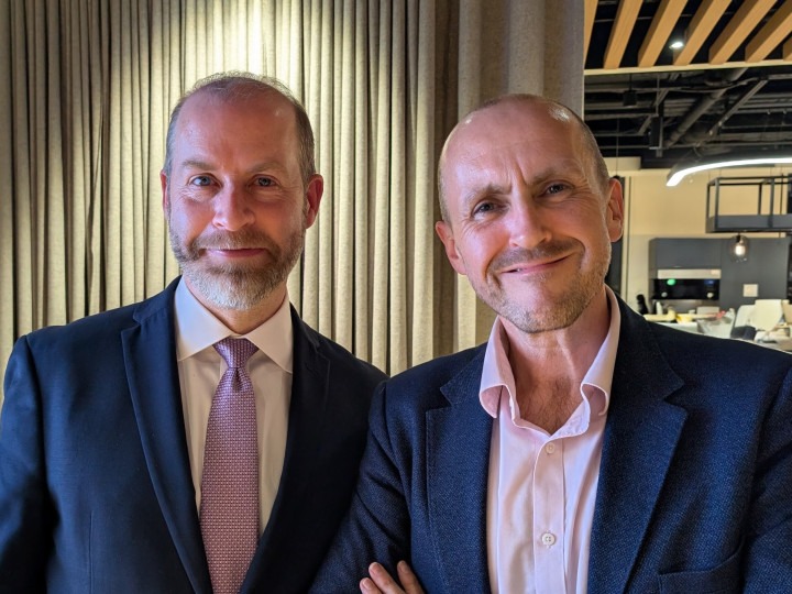 Jonathan Reynolds MP & James Batchelor MBE